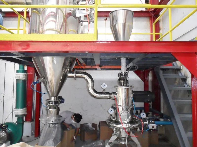 Horizontal Fluidized Bed Jet Mill - MQW