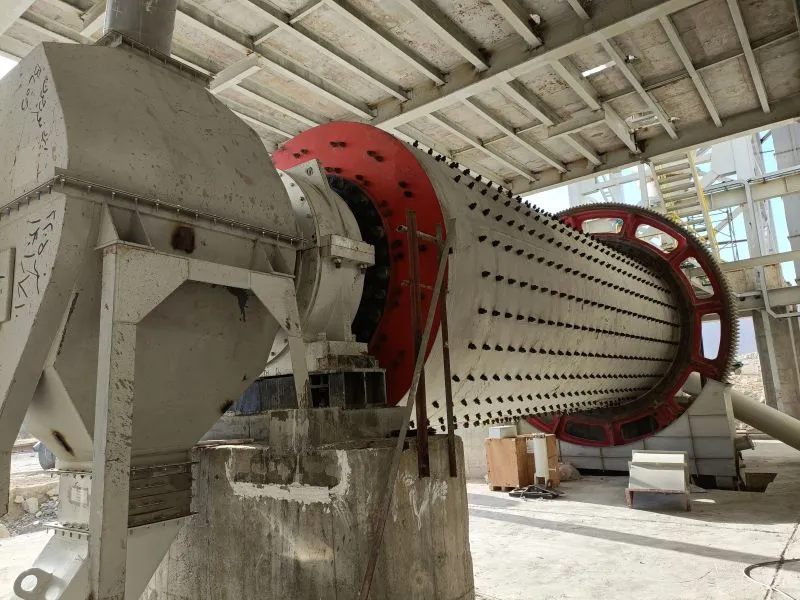 Ball mill for calcium carbonate